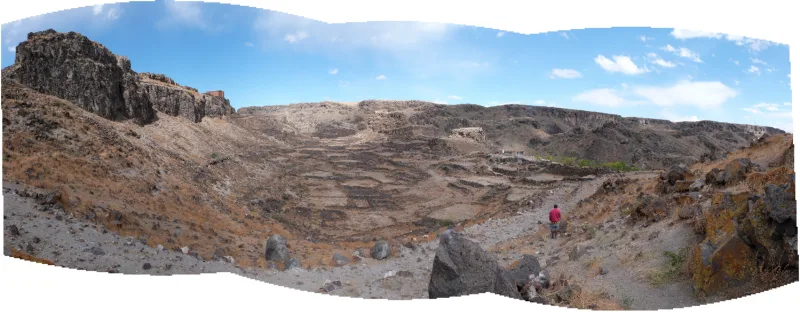 Bagaran — l'ancienne capitale de l'Arménie, située dans la province de Kars